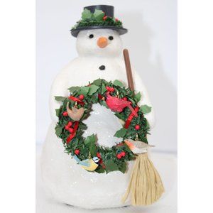 Hallmark Marjolein Bastin Winter Friends Snowman Christmas Display 2005